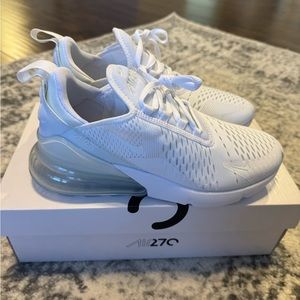 NEW in box! Nike Air Max 270 White!